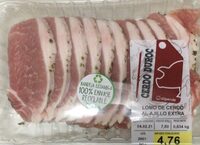 Lomo de cerdo al ajillo