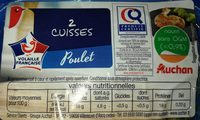 2 cuisses de Poulet