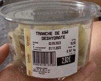 Tranche de kiwi déshydraté