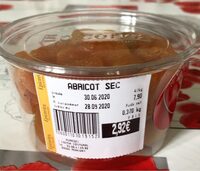 Abricots secs