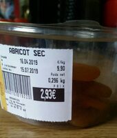 Abricots secs