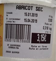 Abricot sec