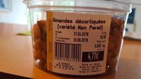 Amandes décortiquées