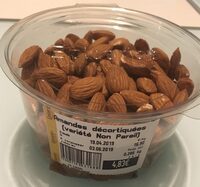 Amandes décortiquées (variété non pareil)