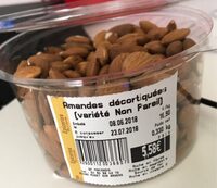 Amandes décortiquées