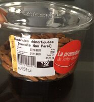 Amandes decortiquées
