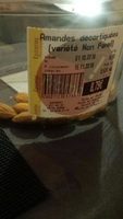 Amandes décortiquées