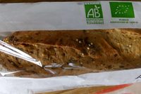 Baguette aux céréales bio