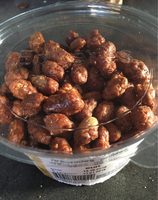 Arachides grillées enrobées de sucre cuit