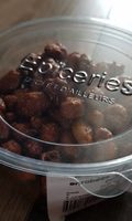 Arachides grillées enrobées de sucre cuit