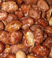 Arachide grillées enrobées de sucre cuit