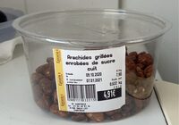 Arachides grillées enrobées de sucre cuit