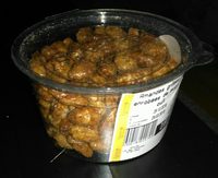 Amandes grillées enrobées de sucre cuit