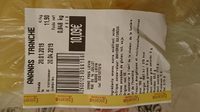 Ananas en tranche déshydratés
