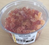Papaye cube déshydratée