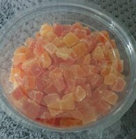 Papaye cube déshydratée
