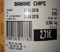Banane Chips