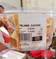 Mélange exotique /fruits sec