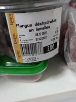 Mangue déshydratée en lamelles