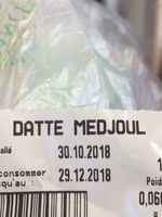 Datte medjoul