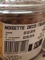 Noisette decortiquée