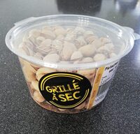 Pistaches grillées à sec et salées