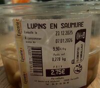 Lupins en saumure