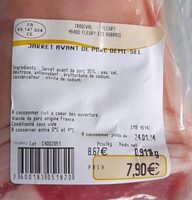 Jarret avant de porc demi-sel