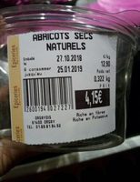 Abricots secs naturels