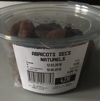Abricots secs narurels