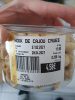 Noix de cajou crue
