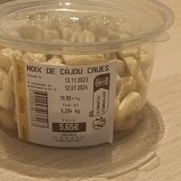 Noix de cajou crues