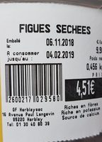 Figues séchées