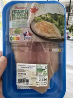Escalopes de poulet extra fines