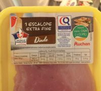 Escalope extra dinde