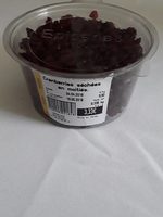 Cranberries séchées en moitiés