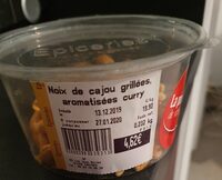 Noix de cajou curry