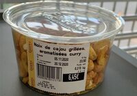 Noix de cajou au curry