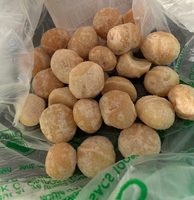 Noix de macadamia grillée a sec