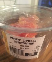 Papaye Lamelle déshydratée