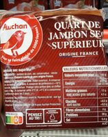 Quart de jambon sec superieur