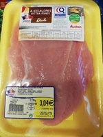 Escalopes extra fines de dinde