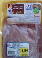 6 escalopes extra fines
