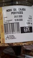 Noix de cajou poivré
