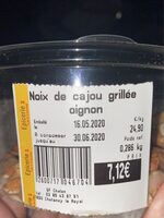 Noix de cajou grillé
