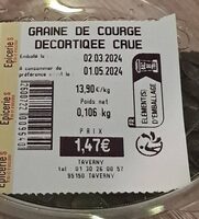 Graine de courge