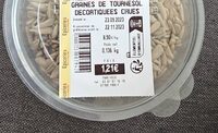 Graine de tournesol decortiquees crues