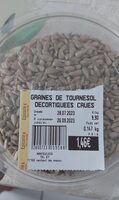 Graines de tournesol décortiquées crues