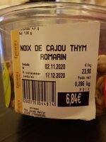 Noix de cajou thym romarin