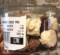 Rocher coco mix